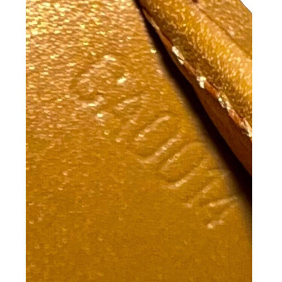 Louis Vuitton Wallet Cover Agenda Golden Brown Monogram Vernis Vintage - Picture 6 of 9